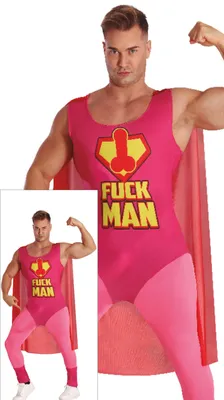 Obrázok produktu pre Guirca Fuckman Hero Kostým pre mužov L L
