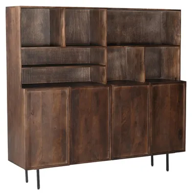 Produktbild von Anrichte Elan 180x172x45 cm Mangoholz Stahl Natur