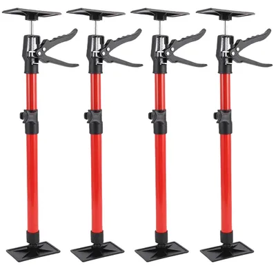 Productafbeelding van Plafondsteun - Telescopisch - 30 tot 59 cm - Draagkracht 40 kg - Set van 2