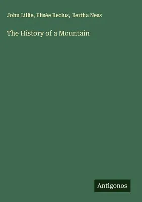 Produktbild von The History of a Mountain