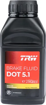 Obrázok produktu pre Brzdová kvapalina TRW 250 ml fľaša DOT 5.1