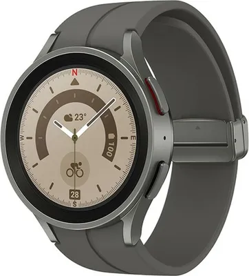 Produktbild von Samsung Galaxy Watch5 Pro , 3,56 cm (1.4"), OLED, Touchscreen, 16 GB, GPS, 46,5 g