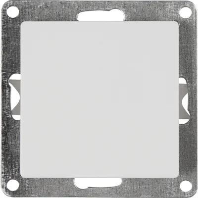 Produktbild von Schutzkontakt-Steckdose McPower "Cup", 250V/16A, UP, Einsteckschutz, weiß, poliert / Hochglanz