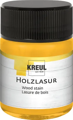 Produktbild von KREUL Holzlasur Sonnengelb 50 ml