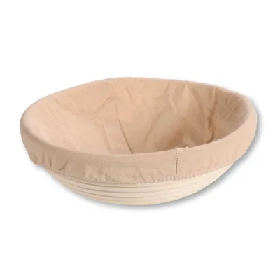 Produktbild von Backzubehör, Brotbackkorb zum Gehenlassen von Teig KESPER Gärkörbchen, rund ø 25 cm, H: 8 cm 19631
