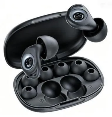 Produktbild von Schlaf-Ohrstöpsel 45 dB, 8 Stück, 4 Größen, wiederverwendbar, Silikon
