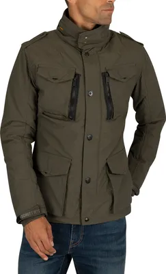Produktbild von Schott Herren Feldjacke, Grün M