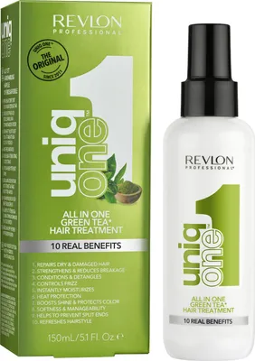 Zdjęcie produktu dla Revlon Uniq One Green Tea Hair Treatment 150 ml