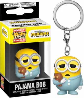 Obrázek produktu pro Minions - Pyžamo Bob - Klíčenka Funko Pocket POP!