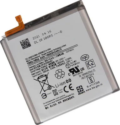 Image de Clappio, batterie de remplacement (4000 mAh) pour Samsung Galaxy S21, noire