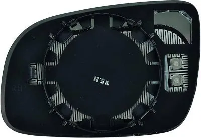 Produktbild von DIEDERICHS Spiegelglas Außenspiegel Rechts für VW Lupo (6X1, 6E1) Konvex Beheizbar 2204228