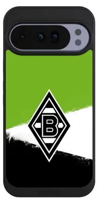 Produktbild von NIVOCASE Handyhülle für Google Pixel 10 Pro XL Hülle NIVOpure Case Schwarz Borussia Mönchengladbach Offizielles Lizenzprodukt BMG