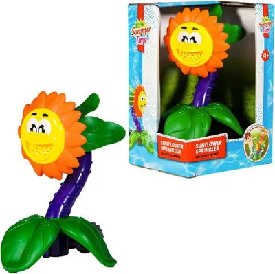 Image de Arroseur de tournesols d'été