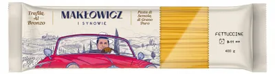 Obrázek produktu pro Těstoviny Fettuccine Makłowicz I Synowie 400 g