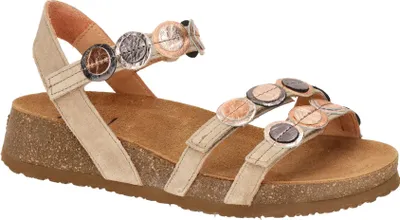Produktbild von Think KOAK Damen Sandalette - Riemchen Sandalen beige NEU