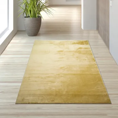 Immagine prodotto di Tappeto Shaggy color oro - 80 x 150 cm