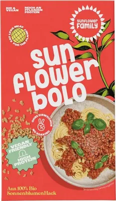 Produktbild von SunflowerFamily sunflowerBOLO & mit Gewürzmischung -  - 131g