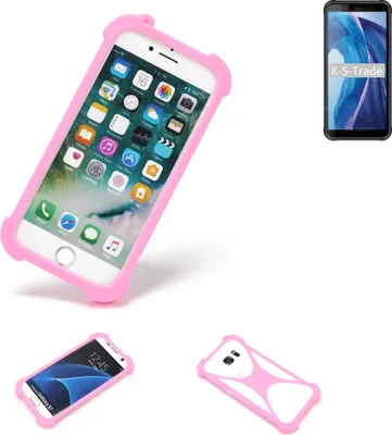 Produktbild von K-S-Trade Handy Hülle kompatibel mit Blackview BV6300 Schutz Hülle Bumper Silikon Schutz Hülle Cover Case Silikoncase Silikonbumper TPU Softcase