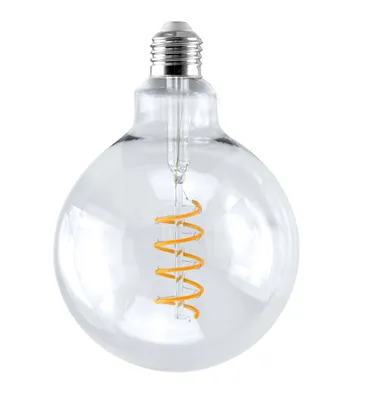 Produktbild von X4-LIFE Vintage LED Glühbirne G125 Spirale - Warmweiß, 6W, E27 Sockel