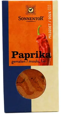 Productafbeelding van Sonnentor Paprika Zoet Gemalen  (50 gr)