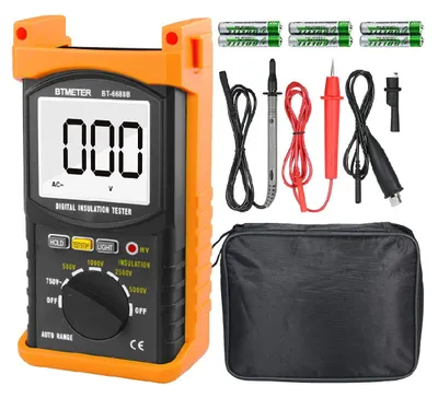 Isolationsmessgerät 6688B 500-5000V 1MΩ-200GΩ LCD