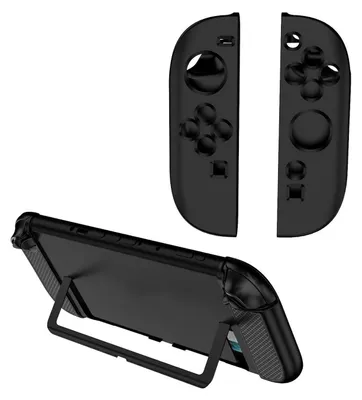 Immagine prodotto di Per Nintendo Switch 2 Joy-Con Controller Silicone Full Cover Cover Protettiva Nero