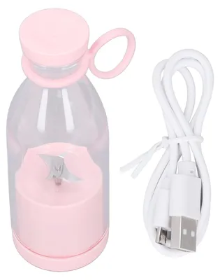 Image de Mini-mixeur électrique, alimenté par batterie, avec port USB, extracteur de jus portable pour les voyages en plein air