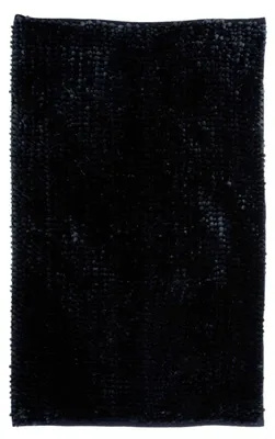 Obrázek produktu pro 60x90 cm Koupelnová předložka Chenille Velvet černá
