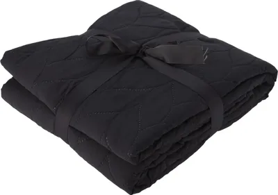 Produktbild von H&S Decke - kariert - Polyester - anthrazit - 200 x 220 cm