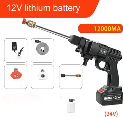 Immagine prodotto di Lavatrice automatica senza fili ad alta pressione portatile auto spray potente 12V