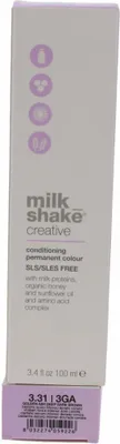 Zdjęcie produktu dla milk_shake Creative Conditioning Permanent Colour 100 ml 3.31 / 3GA Golden Ash Deep