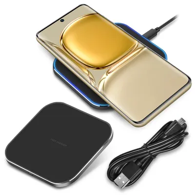 Produktbild von Induktives Schnell Ladegerät für Huawei P50 Pro Plus QI Wireless Laden Kabellos