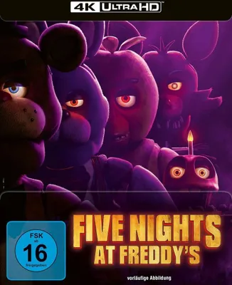 Produktbild von Five Nights at Freddy's (Ultra HD Blu-ray im Steelbook) - Universal Pictures  - (Ultra HD Blu-ray / Horror)