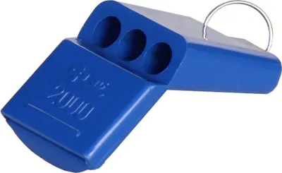 Zdjęcie produktu dla Gwizdek kolorowy 012 plastikowy gwizdek ze smyczą wielopak 12 szt