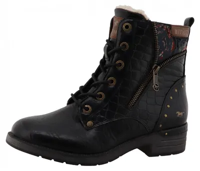 Immagine prodotto di Stivaletti da donna Mustang, foderati, colore nero, modello 15M0072013