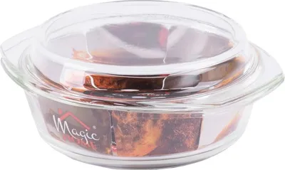 Produktbild von Schüssel MagicHome, Auflaufform, 1500 ml, Borosilikatglas, rund