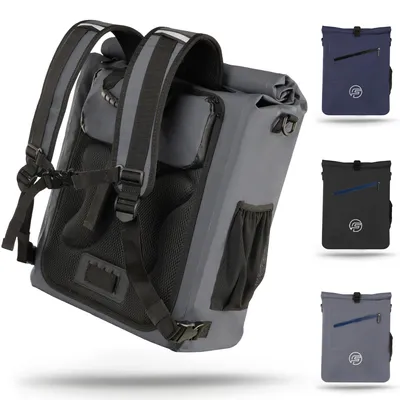 Produktbild von Forrider 3in1 Fahrradtasche - Gepäckträgertasche auch als Rucksack geeignet! - grau