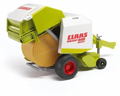Produktbild von bruder 02121 - Claas Rollant 250 Rundballenpresse - 1:16 Ballenpresse Landwirtschaft Bauernhof Erntemaschine Feldarbeit Traktor-Anhänger Stroh Heu Rundballen