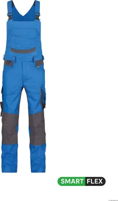 Produktbild von DASSY Latzhose TRONIX Arbeitshose Gr. 60 STANDARD  blau/anthrazit