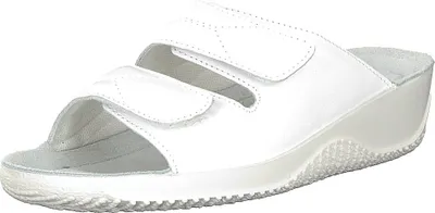 Produktbild von Rohde Damen Sandalen Pantoletten Clogs Weite F Soltau-40 1940, Größe:39 EU, Farbe:Weiß