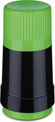 Produktbild von ROTPUNKT Isolierflasche 40 0,125 ltr. black/electric grashopper