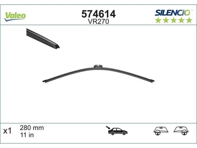 Produktbild von Valeo Scheibenwischer für BMW Ford Land Rover Mini