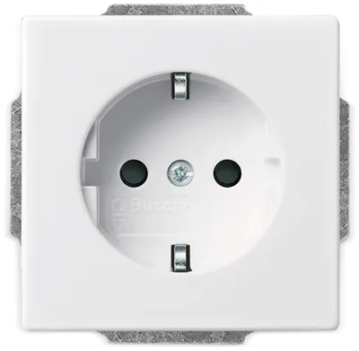 Obrázek produktu pro Busch-Jaeger 2013-0-5245, CEE 7/3, 2P+E, Bílá, 250 V, 16 A, 63 mm