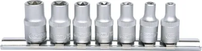 Produktbild von KS Tools 1/4 TX-E-Stecknuss-Satz, 7-tlg, E4-E11