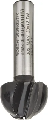 Produktbild von PRO Hohlkehlfräser, R 10, S 8