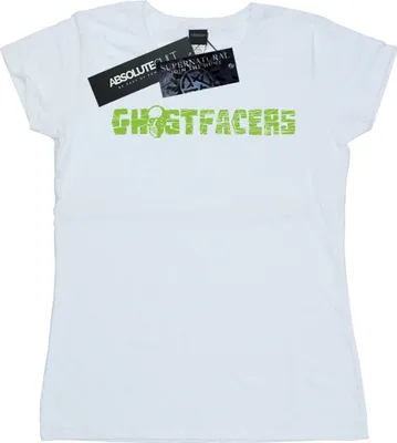 Obrázek produktu pro Supernatural - Dámské tričko "Ghostfacers" BI40610 (S) (Bílá)
