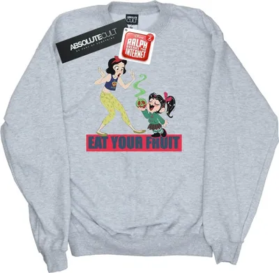 Image de Disney - Sweat-shirt pour homme « Wreck It Ralph Eat Your Fruit » BI48456 (S) (gris)