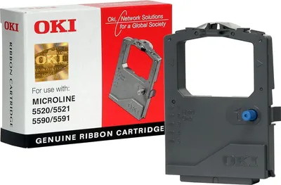 Immagine prodotto di OKI - 1 - Schwarz - Farbband - für Microline 5520, 5521, 5590, 5591