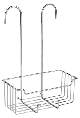 Immagine prodotto di Portasapone per doccia - Acciaio inossidabile - 25 x 36 x 14 cm - Cestino per il rubinetto della doccia