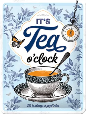 Zdjęcie produktu dla Plakat 15X20 It`s Tea O`clock